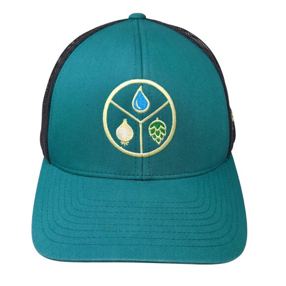 Pacific Headwear Snapback Trucker Hat Multi One Size Mesh Back Embroidered - Picture 1 of 10